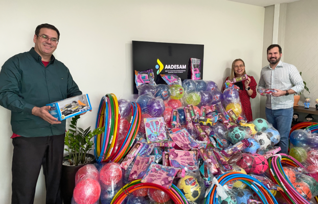 Aadesam faz doação para a campanha “Doe Brinquedo e Ganhe Sorrisos 2023” do Governo do Amazonas