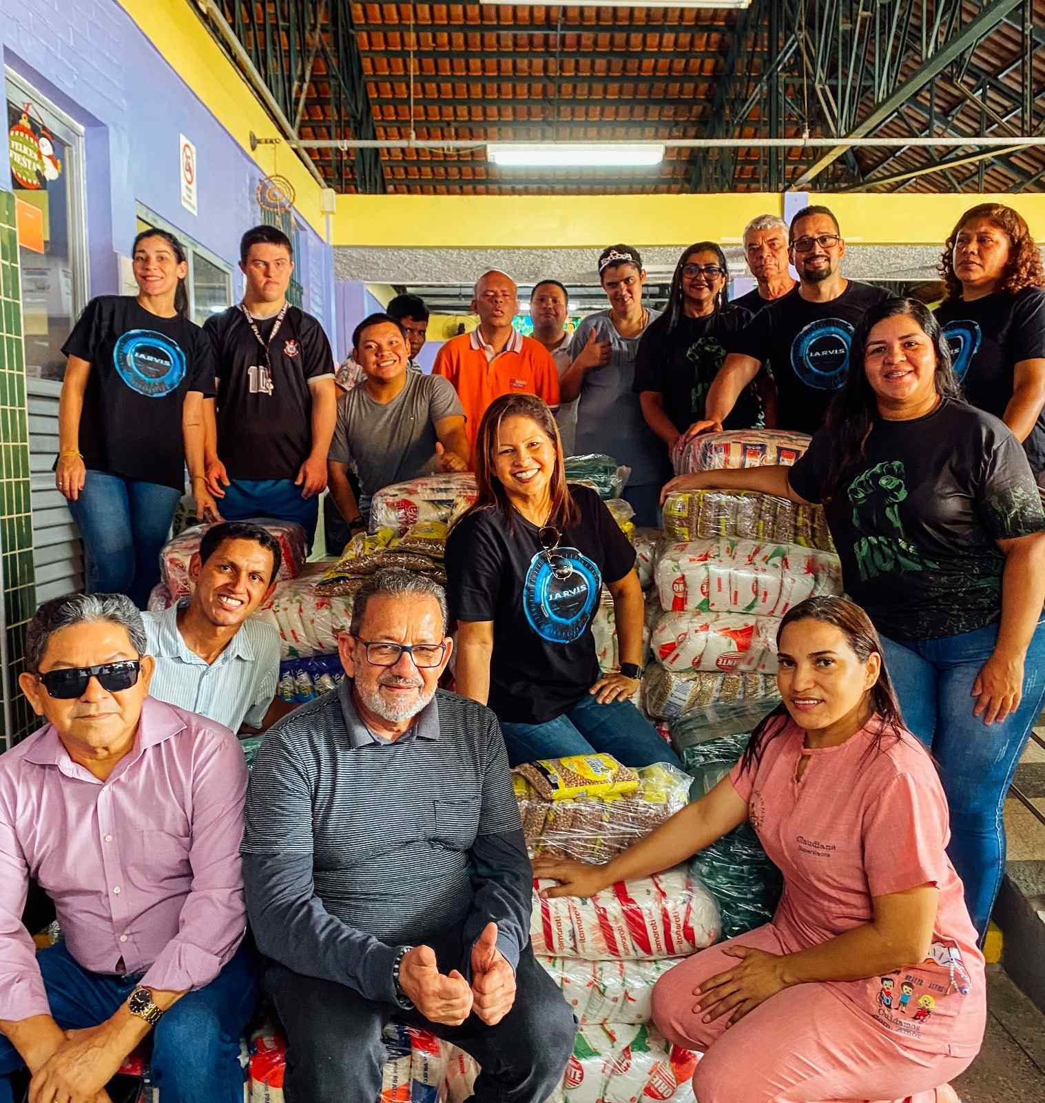 Aadesam realiza entrega de alimentos para instituições assistenciais em Manaus