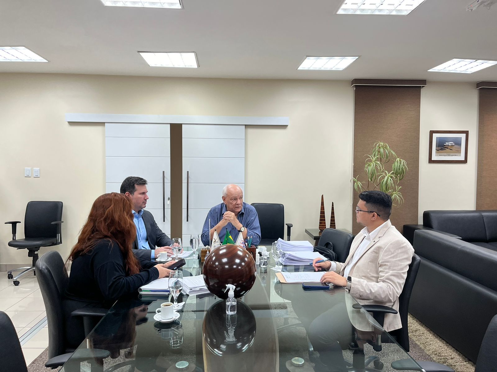 Presidentes da AADESAM e do Conselho Deliberativo da Agência reúnem para discutir mudanças no Estatuto