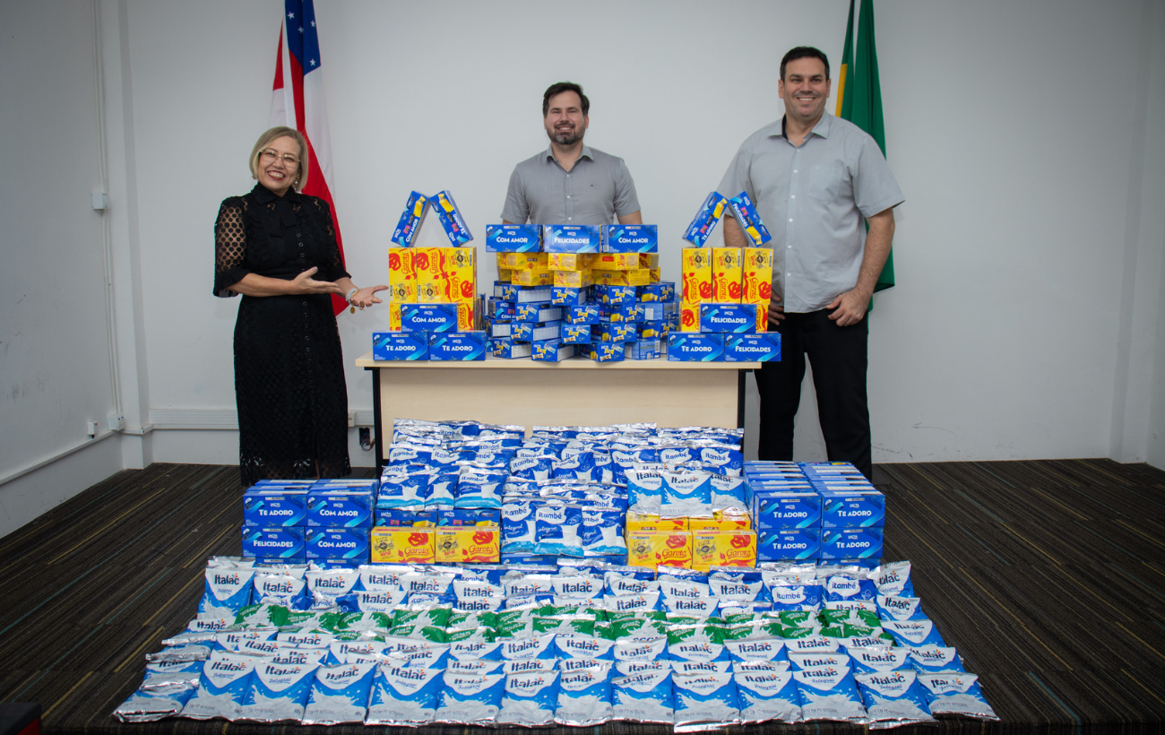 AADESAM faz doações para a campanha da PÁSCOA SOLIDÁRIA 2025 do Fundo de Promoção Social e Erradicação da Pobreza (FPS)