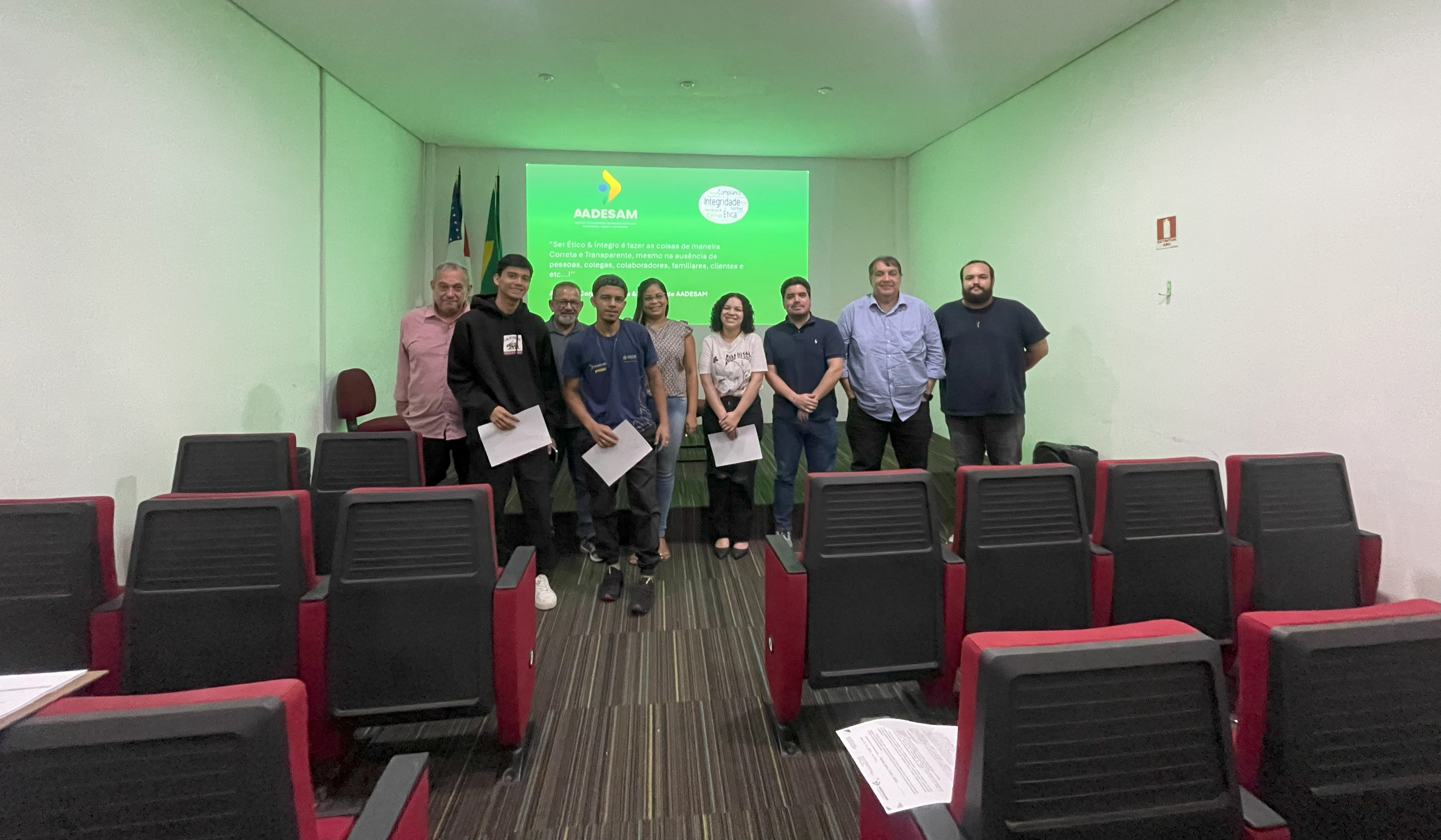 4ª Apresentação do Comitê de Ética & Integridade reúne jovens aprendizes e colaboradores na AADESAM