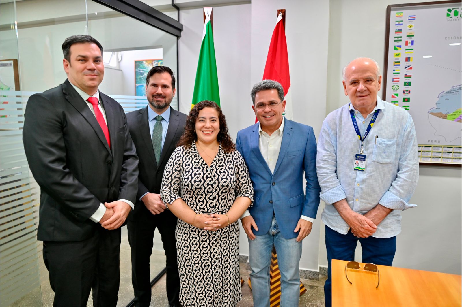 Aadesam participou da visita oficial da nova cônsul-geral do Peru em Manaus