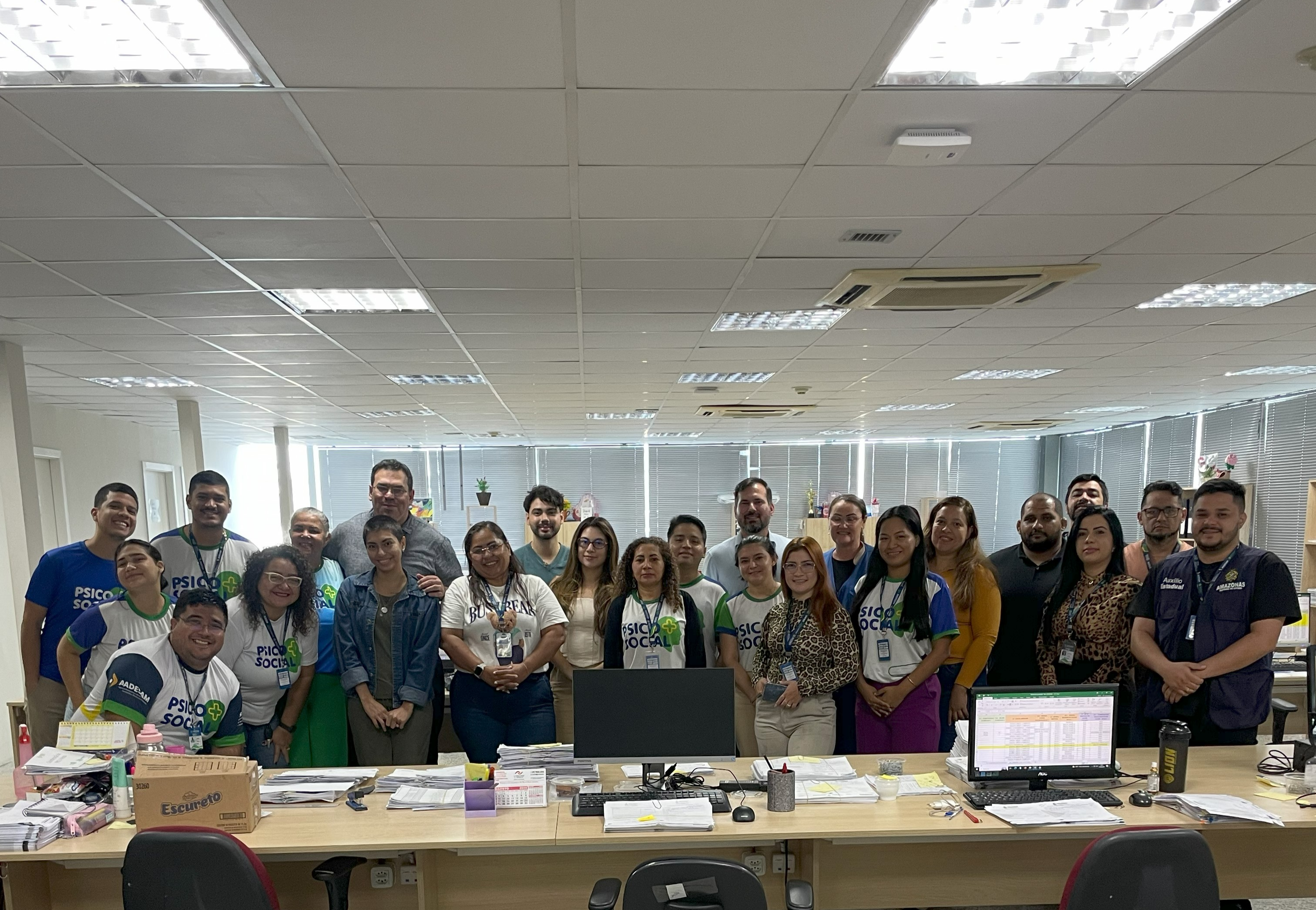 Presidente da AADESAM acompanha de perto o Projeto Psico+Social