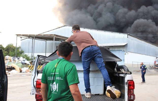 Ação integrada no incêndio do Distrito: 150 refeições com o Prato Cheio