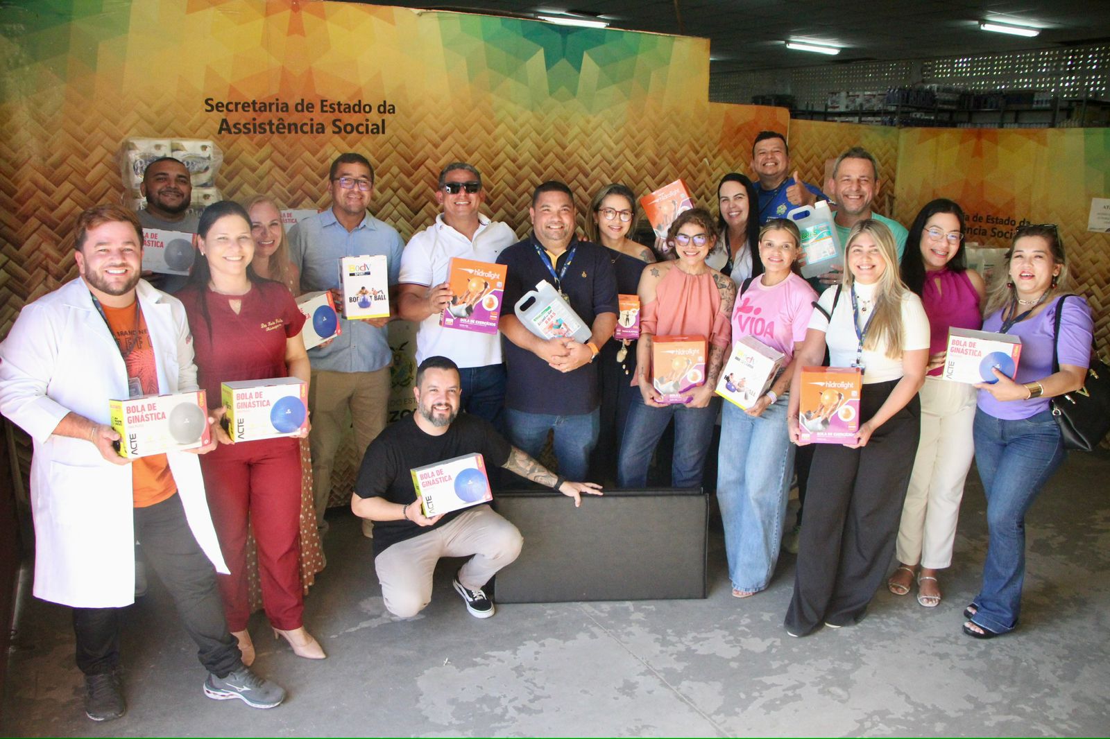 Projeto Mais Vida recebe mais de 600 materiais para fortalecimento das atividades