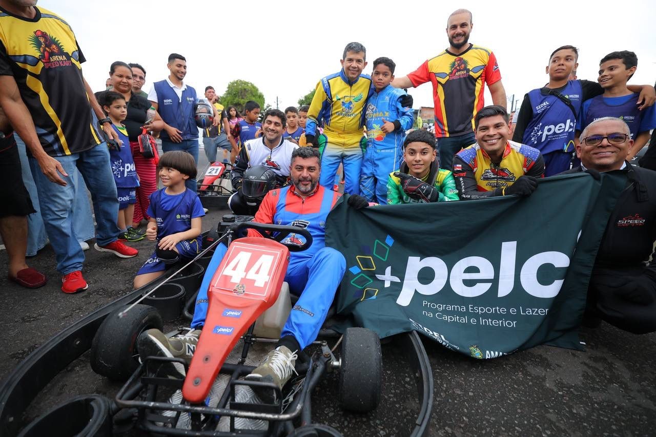 Governador Wilson Lima lança modalidade de kart pelo PELCI e amplia oportunidades esportivas para jovens amazonenses