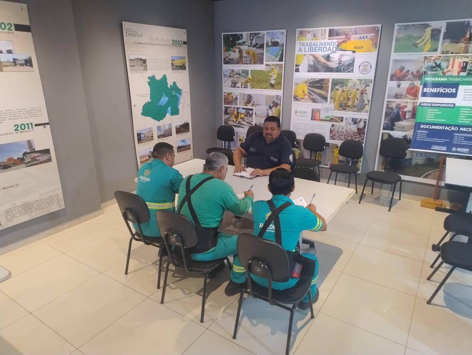 “Liberdade” fortalece inclusão produtiva no Sistema Prisional do Amazonas