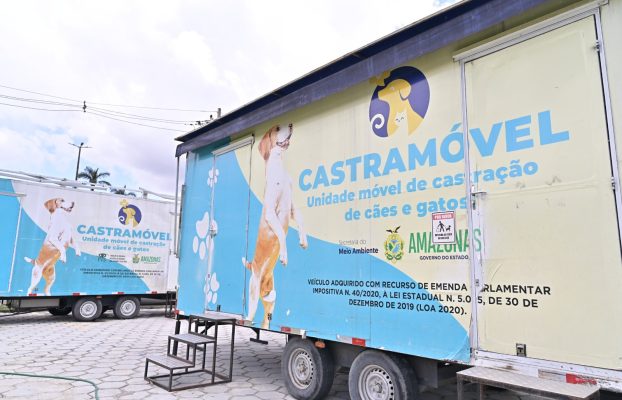 Castramóvel atende o bairro Jorge Teixeira com castração gratuita